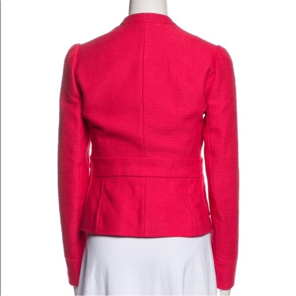 MAJE Paris Bold Barbie Hot Pink Evening Jacket Blazer - Picture 3 of 13